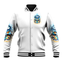 Wolf Skull Baseball Jacket You First Mistake Was Thinking I Was One Of The Sheep - Wonder Print Shop