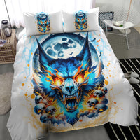 Wolf Skull Bedding Set You First Mistake Was Thinking I Was One Of The Sheep - Wonder Print Shop