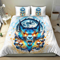 Wolf Skull Bedding Set You First Mistake Was Thinking I Was One Of The Sheep - Wonder Print Shop