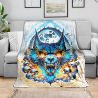 Wolf Skull Blanket You First Mistake Was Thinking I Was One Of The Sheep
