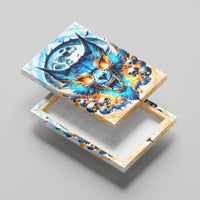 Wolf Skull Canvas Wall Art You First Mistake Was Thinking I Was One Of The Sheep - Wonder Print Shop