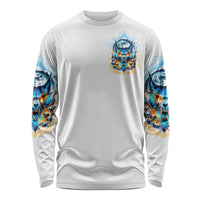 Wolf Skull Long Sleeve Shirt You First Mistake Was Thinking I Was One Of The Sheep - Wonder Print Shop