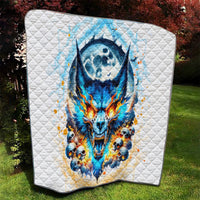 Wolf Skull Quilt You First Mistake Was Thinking I Was One Of The Sheep - Wonder Print Shop