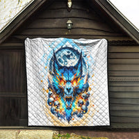 Wolf Skull Quilt You First Mistake Was Thinking I Was One Of The Sheep - Wonder Print Shop