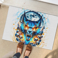 Wolf Skull Rubber Doormat You First Mistake Was Thinking I Was One Of The Sheep - Wonder Print Shop