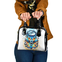 Wolf Skull Shoulder Handbag You First Mistake Was Thinking I Was One Of The Sheep