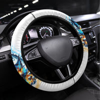 Wolf Skull Steering Wheel Cover You First Mistake Was Thinking I Was One Of The Sheep - Wonder Print Shop