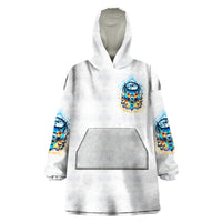 Wolf Skull Wearable Blanket Hoodie You First Mistake Was Thinking I Was One Of The Sheep - Wonder Print Shop