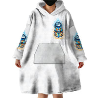Wolf Skull Wearable Blanket Hoodie You First Mistake Was Thinking I Was One Of The Sheep - Wonder Print Shop