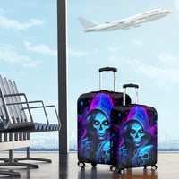 Witch Skull Luggage Cover The Good Girl In Me Got Tired Of The Bullshit - Wonder Print Shop