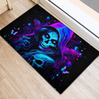 Witch Skull Rubber Doormat The Good Girl In Me Got Tired Of The Bullshit - Wonder Print Shop
