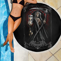 Skull Beach Blanket Death Reaper Arcana - Wonder Print Shop