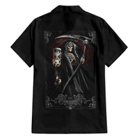 Skull Hawaiian Shirt Death Reaper Arcana - Wonder Print Shop