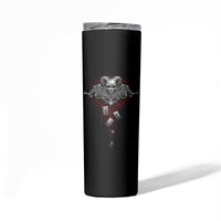 Skull Skinny Tumbler Death Reaper Arcana - Wonder Print Shop