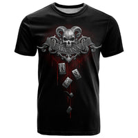 Skull T Shirt Death Reaper Arcana - Wonder Print Shop
