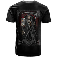 Skull T Shirt Death Reaper Arcana - Wonder Print Shop