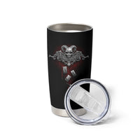 Skull Tumbler Cup Death Reaper Arcana - Wonder Print Shop