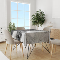 Skull Tablecloth Riding Motocycle - Wonder Print Shop