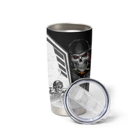 Skull Tumbler Cup Riding Motocycle - Wonder Print Shop