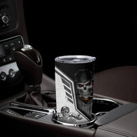 Skull Tumbler Cup Riding Motocycle - Wonder Print Shop