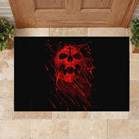 Skull Rubber Doormat Bloody Skull Scream - Wonder Print Shop