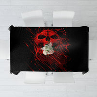Skull Tablecloth Bloody Skull Scream - Wonder Print Shop