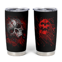 Skull Tumbler Cup Bloody Skull Scream - Wonder Print Shop