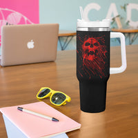 Skull Tumbler With Handle Bloody Skull Scream - Wonder Print Shop