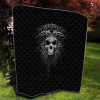 Skull Quilt Skull Death Forever - Wonder Print Shop