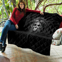 Skull Quilt Skull Death Forever - Wonder Print Shop