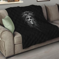 Skull Quilt Skull Death Forever - Wonder Print Shop