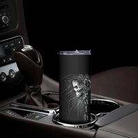 Skull Skinny Tumbler Skull Death Forever - Wonder Print Shop