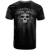 Skull T Shirt Skull Death Forever - Wonder Print Shop