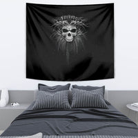 Skull Tapestry Skull Death Forever - Wonder Print Shop