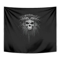 Skull Tapestry Skull Death Forever - Wonder Print Shop