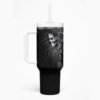 Skull Tumbler With Handle Skull Death Forever - Wonder Print Shop