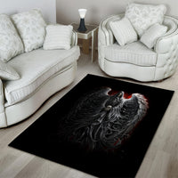 Skull Area Rug Death Angel Hold Skull - Wonder Print Shop