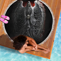 Skull Beach Blanket Death Angel Hold Skull - Wonder Print Shop
