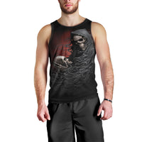 Skull Men Tank Top Death Angel Hold Skull DT01