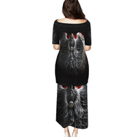 Skull Puletasi Death Angel Hold Skull - Wonder Print Shop