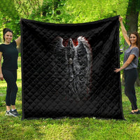 Skull Quilt Death Angel Hold Skull - Wonder Print Shop
