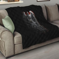 Skull Quilt Death Angel Hold Skull - Wonder Print Shop