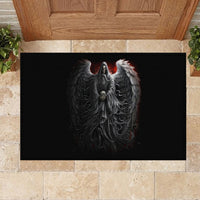 Skull Rubber Doormat Death Angel Hold Skull - Wonder Print Shop