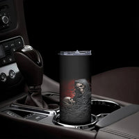 Skull Skinny Tumbler Death Angel Hold Skull - Wonder Print Shop