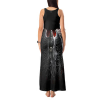 Skull Tank Maxi Dress Death Angel Hold Skull - Wonder Print Shop