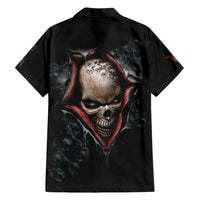 Skull Hawaiian Shirt Skeleton Ripped inside - Wonder Print Shop