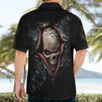 Skull Hawaiian Shirt Skeleton Ripped inside - Wonder Print Shop