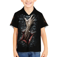 Skull Hawaiian Shirt Skeleton Ripped inside - Wonder Print Shop