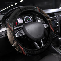 Skull Steering Wheel Cover Skeleton Ripped inside - Wonder Print Shop