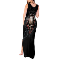 Skull Tank Maxi Dress Skeleton Ripped inside - Wonder Print Shop